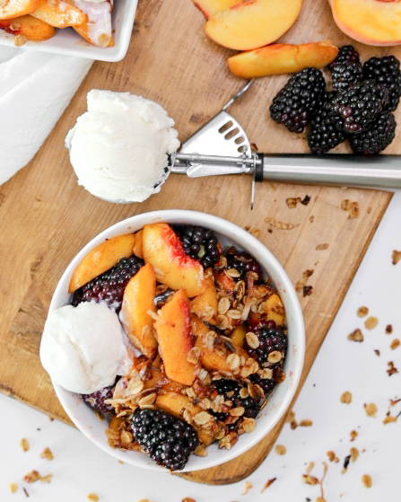 Peaches are in season! It's time to pull out all the peach recipes.