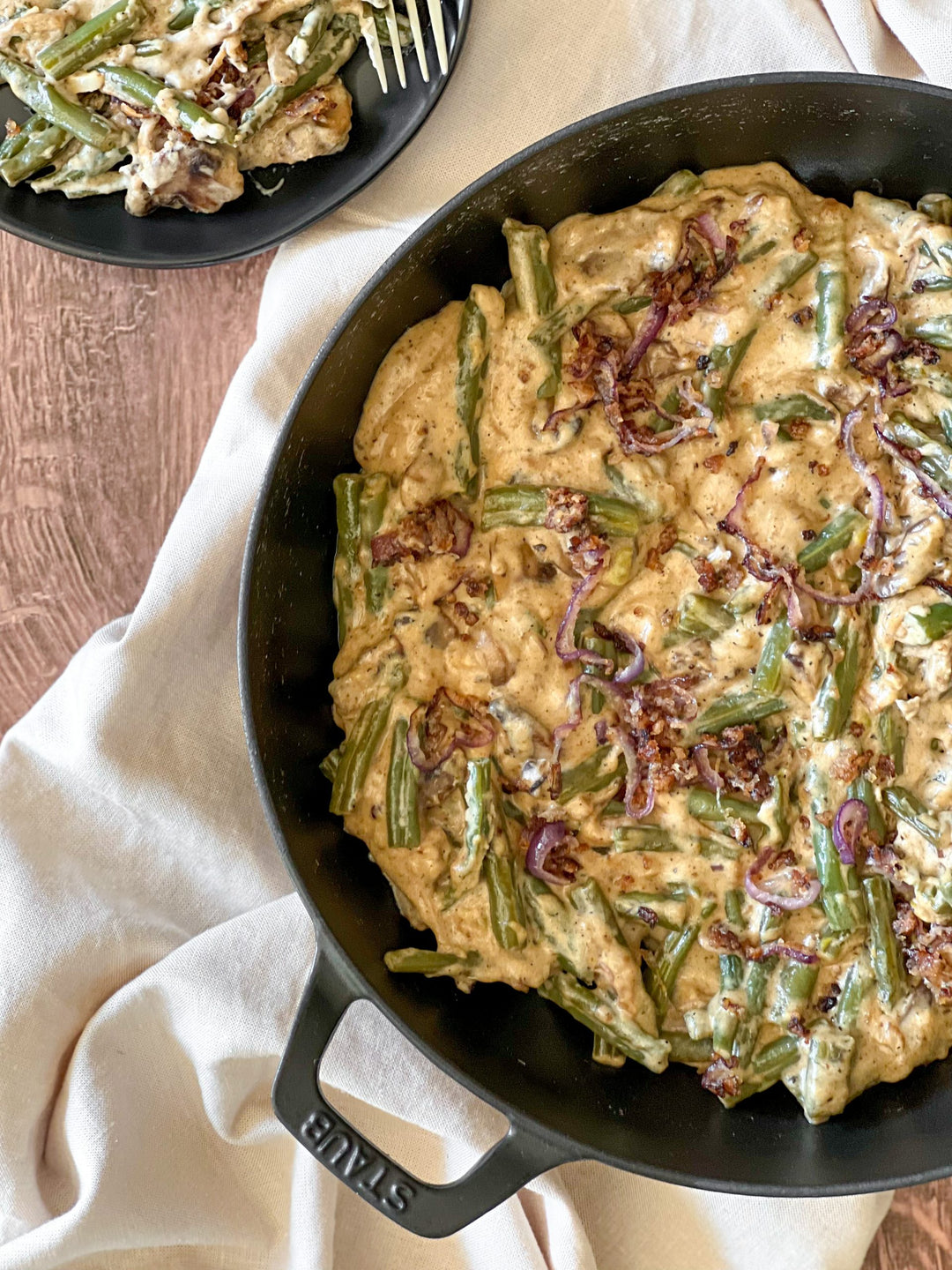 Try our made-from-scratch Stovetop Green Bean Casserole
