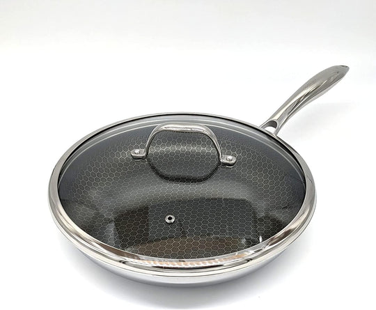 Cooksy Hexagon Stainless Hybrid Frying Pan